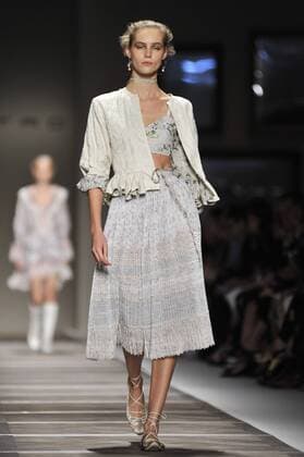 Milan Fashion Week, Women Spring Summer 2016. Milano, Moda Donna, Primavera Estate 2016. ETRO catwalk Pictured: models  RiccardoxGiordano Fotosicki
