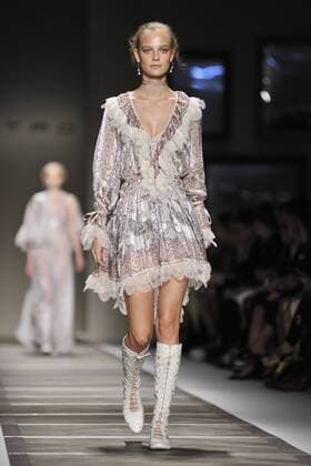 Milan Fashion Week, Women Spring Summer 2016. Milano, Moda Donna, Primavera Estate 2016. ETRO catwalk Pictured: models  RiccardoxGiordano Fotosicki