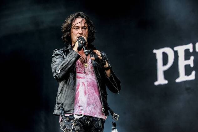 RIO DE JANEIRO, Brazil - 09 25 2015: ROCK IN RIO 2015 - The band TERROR CLASSIC performs at Sunset Stage on five days of the festival, during Rock in Rio 2015.  MarceloxCortes