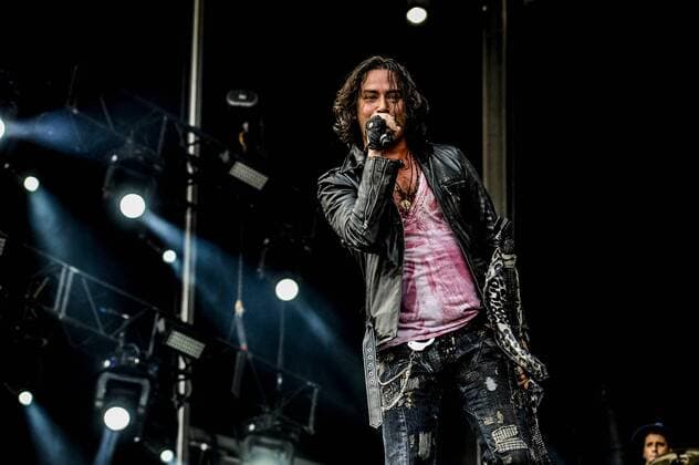 RIO DE JANEIRO, Brazil - 09 25 2015: ROCK IN RIO 2015 - The band TERROR CLASSIC performs at Sunset Stage on five days of the festival, during Rock in Rio 2015.  MarceloxCortes