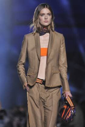 Milan Fashion Week, Women Spring Summer 2016. Milano, Moda Donna, Primavera Estate 2016. VERSACE catwalk Pictured: Models  RiccardoxGiordanox Fotosicki