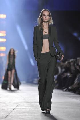 Milan Fashion Week, Women Spring Summer 2016. Milano, Moda Donna, Primavera Estate 2016. VERSACE catwalk Pictured: Models  RiccardoxGiordanox Fotosicki