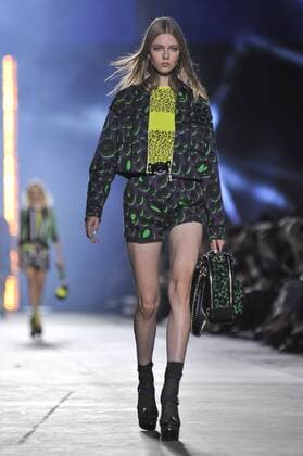 Milan Fashion Week, Women Spring Summer 2016. Milano, Moda Donna, Primavera Estate 2016. VERSACE catwalk Pictured: Models  RiccardoxGiordanox Fotosicki
