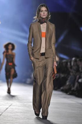Milan Fashion Week, Women Spring Summer 2016. Milano, Moda Donna, Primavera Estate 2016. VERSACE catwalk Pictured: Models  RiccardoxGiordanox Fotosicki