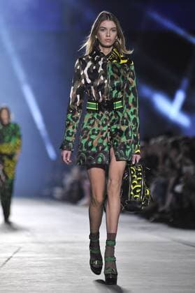 Milan Fashion Week, Women Spring Summer 2016. Milano, Moda Donna, Primavera Estate 2016. VERSACE catwalk Pictured: Models  RiccardoxGiordanox Fotosicki