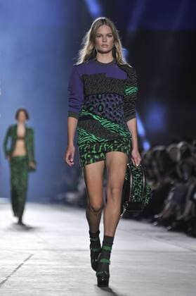Milan Fashion Week, Women Spring Summer 2016. Milano, Moda Donna, Primavera Estate 2016. VERSACE catwalk Pictured: Models  RiccardoxGiordanox Fotosicki