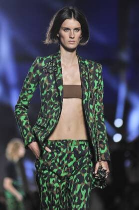 Milan Fashion Week, Women Spring Summer 2016. Milano, Moda Donna, Primavera Estate 2016. VERSACE catwalk Pictured: Models  RiccardoxGiordanox Fotosicki