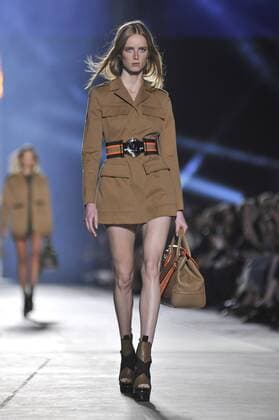 Milan Fashion Week, Women Spring Summer 2016. Milano, Moda Donna, Primavera Estate 2016. VERSACE catwalk Pictured: Models  RiccardoxGiordanox Fotosicki