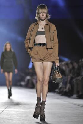 Milan Fashion Week, Women Spring Summer 2016. Milano, Moda Donna, Primavera Estate 2016. VERSACE catwalk Pictured: Models  RiccardoxGiordanox Fotosicki