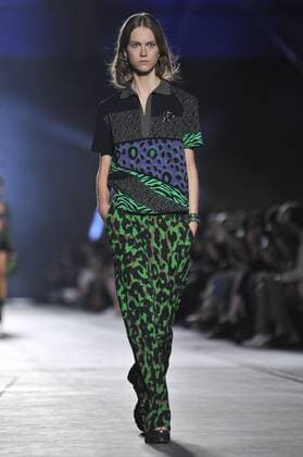 Milan Fashion Week, Women Spring Summer 2016. Milano, Moda Donna, Primavera Estate 2016. VERSACE catwalk Pictured: Models  RiccardoxGiordanox Fotosicki