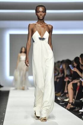 Milan Fashion Week, Women Spring Summer 2016. ERMANNO SCERVINO catwalk Pictured: Models  RiccardoxGiordanox Fotosicki