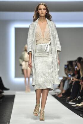 Milan Fashion Week, Women Spring Summer 2016. ERMANNO SCERVINO catwalk Pictured: Models  RiccardoxGiordanox Fotosicki