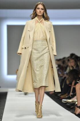 Milan Fashion Week, Women Spring Summer 2016. ERMANNO SCERVINO catwalk Pictured: Models  RiccardoxGiordanox Fotosicki