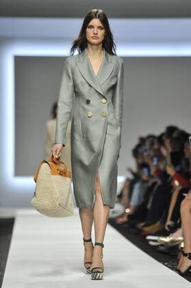 Milan Fashion Week, Women Spring Summer 2016. ERMANNO SCERVINO catwalk Pictured: Models  RiccardoxGiordanox Fotosicki