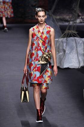 Milan Fashion Week, Women Spring Summer 2016. MARRAS catwalk Pictured: models  Fotosicki