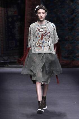 Milan Fashion Week, Women Spring Summer 2016. MARRAS catwalk Pictured: models  Fotosicki