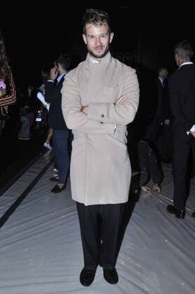 Milan Fashion Week, Women Spring Summer 2016. Elisabetta Franchi front row Pictured: Paolo Stella  RiccardoxGiordanox Fotosicki