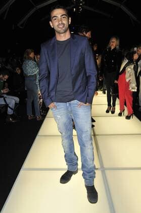 Milan Fashion Week, Women Spring Summer 2016. RICHMOND front row Pictured: Primo Reggiani  RiccardoxGiordanox Fotosicki