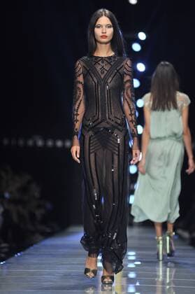 Milan Fashion Week, Women Spring Summer 2016. RICHMOND catwalk Pictured: Models  RiccardoxGiordanox Fotosicki