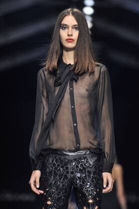 Milan Fashion Week, Women Spring Summer 2016. RICHMOND catwalk Pictured: Models  RiccardoxGiordanox Fotosicki