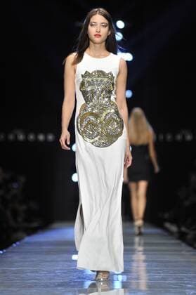 Milan Fashion Week, Women Spring Summer 2016. RICHMOND catwalk Pictured: Models  RiccardoxGiordanox Fotosicki