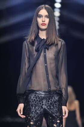 Milan Fashion Week, Women Spring Summer 2016. RICHMOND catwalk Pictured: Models  RiccardoxGiordanox Fotosicki