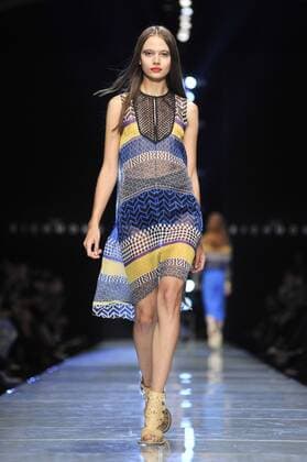 Milan Fashion Week, Women Spring Summer 2016. RICHMOND catwalk Pictured: Models  RiccardoxGiordanox Fotosicki