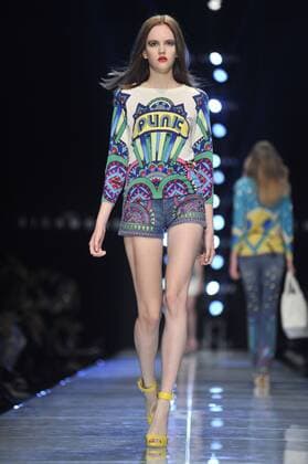 Milan Fashion Week, Women Spring Summer 2016. RICHMOND catwalk Pictured: Models  RiccardoxGiordanox Fotosicki