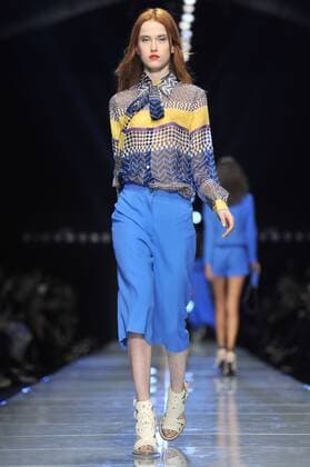 Milan Fashion Week, Women Spring Summer 2016. RICHMOND catwalk Pictured: Models  RiccardoxGiordanox Fotosicki