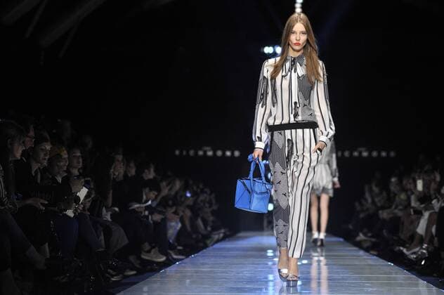 Milan Fashion Week, Women Spring Summer 2016. RICHMOND catwalk Pictured: Models  RiccardoxGiordanox Fotosicki