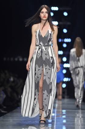 Milan Fashion Week, Women Spring Summer 2016. RICHMOND catwalk Pictured: Models  RiccardoxGiordanox Fotosicki