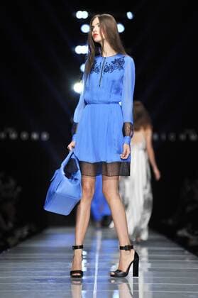 Milan Fashion Week, Women Spring Summer 2016. RICHMOND catwalk Pictured: Models  RiccardoxGiordanox Fotosicki