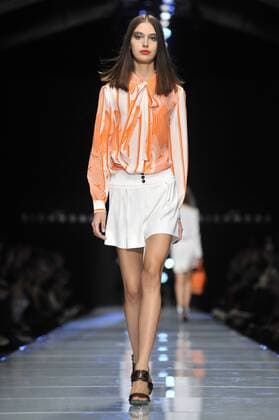 Milan Fashion Week, Women Spring Summer 2016. RICHMOND catwalk Pictured: Models  RiccardoxGiordanox Fotosicki