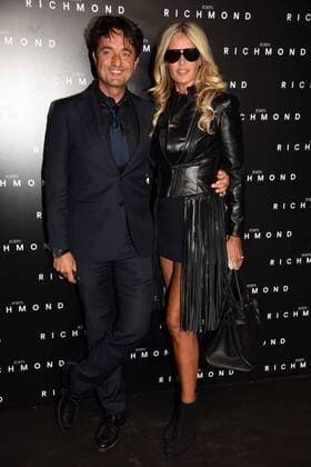 Milan Fashion Week, Women Spring Summer 2016. JOHN RICHMOND arrivals - pictures: Tiziana Rocca Giulio Base  SimonaxChioccia Fotosicki