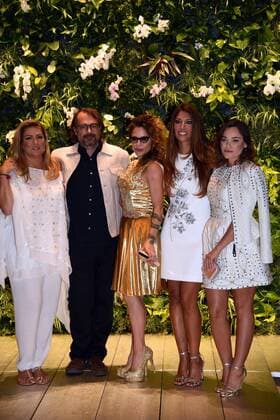 Milan Fashion Week, Women Spring Summer 2016. LAURA BIAGIOTTI arrivals - pictures: Romina Power Yari Carrisi Naike Crivelli Lavinia Biagiotti Romina Carrisi  SimonaxChioccia Fotosicki