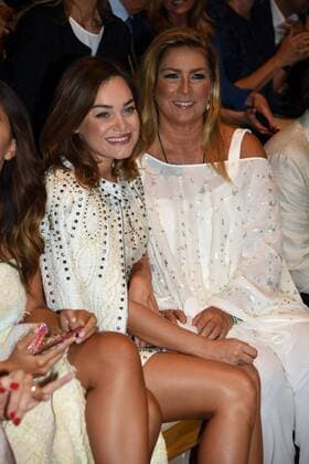Milan Fashion Week, Women Spring Summer 2016. LAURA BIAGIOTTI arrivals - pictures: Romina Power Rominna Carrisi  SimonaxChioccia Fotosicki