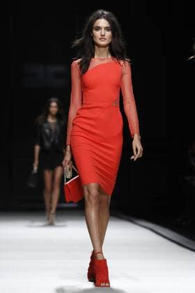 Milan Fashion Week, Women Spring Summer 2016. ELISABETTA FRANCHI catwalk Pictured: Models  Fotosicki