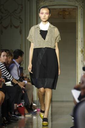 Milan Fashion Week, Women Spring Summer 2016. CIVIDINI catwalk Pictured: Models  Fotosicki