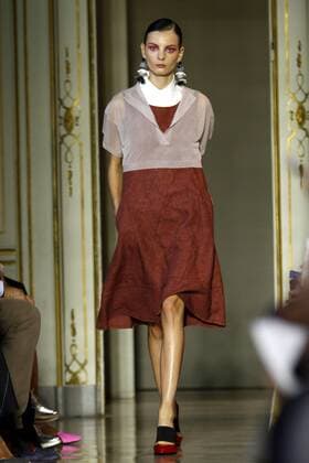 Milan Fashion Week, Women Spring Summer 2016. CIVIDINI catwalk Pictured: Models  Fotosicki