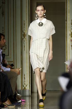Milan Fashion Week, Women Spring Summer 2016. CIVIDINI catwalk Pictured: Models  Fotosicki