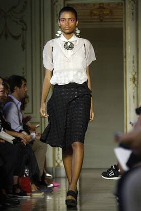 Milan Fashion Week, Women Spring Summer 2016. CIVIDINI catwalk Pictured: Models  Fotosicki