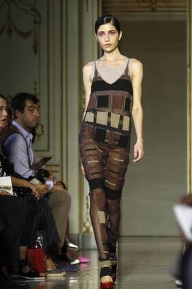 Milan Fashion Week, Women Spring Summer 2016. CIVIDINI catwalk Pictured: Models  Fotosicki