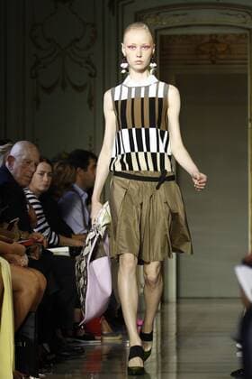 Milan Fashion Week, Women Spring Summer 2016. CIVIDINI catwalk Pictured: Models  Fotosicki