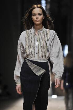 Milan Fashion Week, Women Spring Summer 2016. TRUSSARDI catwalk Pictured: Models  RiccardoxGiordanox xFotosicki