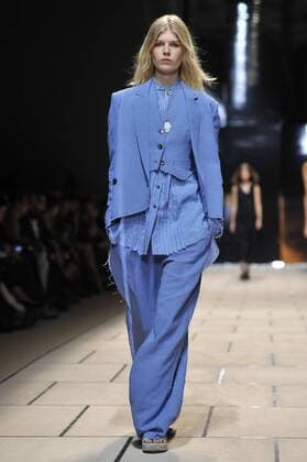 Milan Fashion Week, Women Spring Summer 2016. TRUSSARDI catwalk Pictured: Models  RiccardoxGiordanox xFotosicki