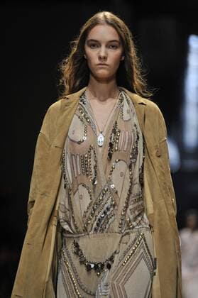 Milan Fashion Week, Women Spring Summer 2016. TRUSSARDI catwalk Pictured: Models  RiccardoxGiordanox xFotosicki