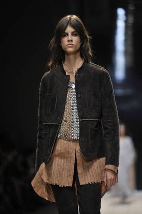 Milan Fashion Week, Women Spring Summer 2016. TRUSSARDI catwalk Pictured: Models  RiccardoxGiordanox xFotosicki