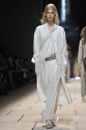 Milan Fashion Week, Women Spring Summer 2016. TRUSSARDI catwalk Pictured: Models  RiccardoxGiordanox xFotosicki