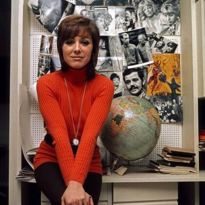 Die österreichische Schauspielerin Heidelinde Weis, Deutschland 1970er Jahre. Austrian actress Heidelinde Weis, Germany 1970s. 6x6Dia34 Copyright: HeinzxBrowers UnitedArchives1000294