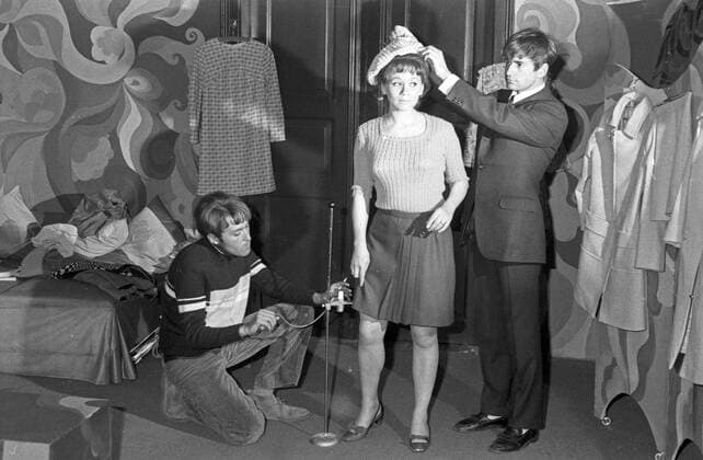 Die deutsche Schauspielerin Lotti Krekel, Deutschland 1960er Jahre. German actress Lotti Krekel, Germany 1960s. 24x36Neg130 Copyright: HeinzxBrowers UnitedArchives1000776